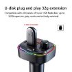 C13 Dual USB PD Car Charger & Bluetooth FM Transmitter with Light - 2