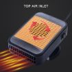 24V Red Car Heater & Defroster for Front Windshield - 3
