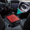 24V Red Car Heater & Defroster for Front Windshield - 6