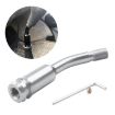 VW T4 1990-2003 Silver Quick Curved Gear Lever Extension Rod - 1