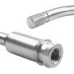 VW T4 1990-2003 Silver Quick Curved Gear Lever Extension Rod - 5