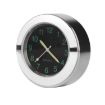 Silver Quartz Motorcycle Handlebar Clock with Lock 22-25mm - 3