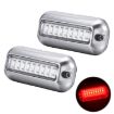 MK-027 Yacht 10-30V 27LED Waterproof Underwater Light (Red) - 1