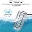 MK-027 Stainless Steel Underwater Light 10-30V 27LED Waterproof - 6