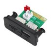 Car 12V MP3 Player Decoder FM Radio USB TF AUX Bluetooth Black - 2