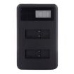 Dual LCD Charger for GoPro HERO5 AHDBT-501 Batteries - 2