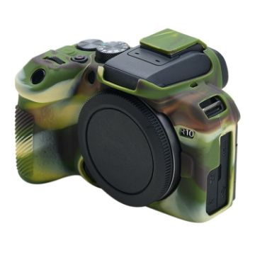 Canon EOS R10 Camouflage Silicone Protective Case - 1
