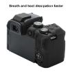 Canon EOS R10 Black Soft Silicone Protective Case - 6