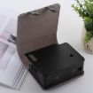 Retro Style Leather Camera Case with Strap for instax SQ6 (Black) - 4