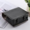Retro Style Leather Camera Case with Strap for instax SQ6 (Black) - 5