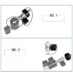 D Type Flash Light Stand Umbrella Bracket, Max Load 2kg - 5