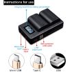 LP-E6 Battery & LCD Charger for Canon SLR Digital Cameras - 3
