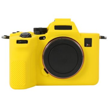 Sony Alpha 7R V ILCE-7RM5 Yellow Soft Silicone Protective Case - 1