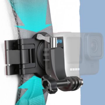 RUIGPRO 360 Rotating Quick Release Shoulder Mount for Action Cameras - 1