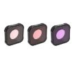 JSR KB Series Red Magenta Pink Lens Filter for GoPro HERO13/12/11/10/9 - 2