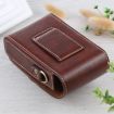 Vertical Flip Leather Camera Case for Ricoh GR III/GRII, Sony ZV-1 (Coffee) - 4