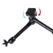 Adjustable 11" Articulating Magic Arm + Large Claw Clips - 4