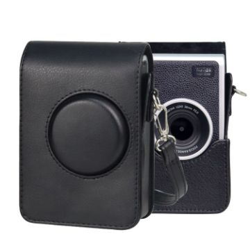 Vertical Full Body Camera Case for FUJIFILM instax mini Evo (Black) - 1