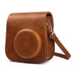Retro Camera Leather Case with Strap for FUJIFILM Instax mini 11 - 2