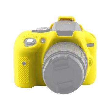 Nikon D5300 Yellow Soft Silicone Protective Case - 1