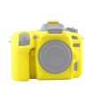 Yellow Soft Silicone Protective Case for Nikon D7500 - 1