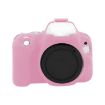 Canon EOS 200D/Mark II Pink Soft Silicone Protective Case - 2