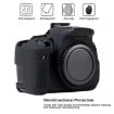 Red Soft Silicone Protective Case for Canon EOS 600D - 4