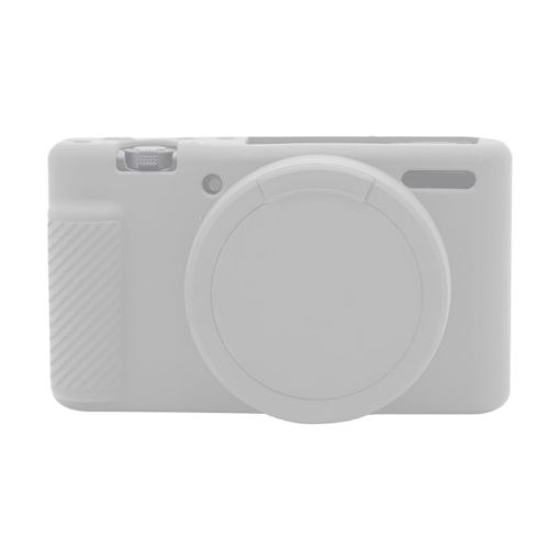 White Soft Silicone Case for Sony ZV-1 - Protective Cover - 1