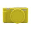 Yellow Soft Silicone Case for Sony ZV-1 Protective Cover - 1