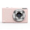 DC402 44MP 16X Zoom 1080P HD Digital Camera for Kids, EU Plug, Pink - 2