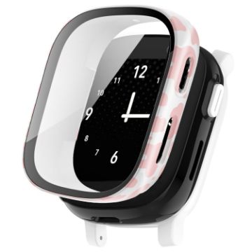 Xplora X6 Pink Cow Protective Case + Tempered Film for Kids Watch - 1