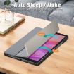 Lenovo Tab One 8.7/K9 2025 Leather Smart Case, Grey, 3-Fold Holder - 6