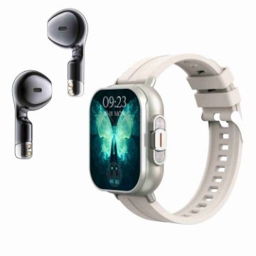 D8 2.01" Bluetooth Earphone Smart Watch with Health Monitoring, NFC - 1