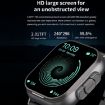 D8 2.01" Bluetooth Earphone Smart Watch with Health Monitoring, NFC - 4