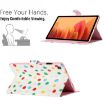 Samsung Galaxy Tab A7 2020 T500 Smart Case, White Colorful Dot - 6