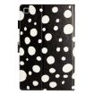 Galaxy Tab A7 10.4 2020 Dot Pattern Leather Case (Black White) - 3