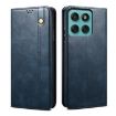 Moto G86 Power Oil Wax Crazy Horse Leather Phone Case (Blue) - 1