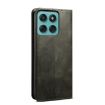 Motorola Moto G86 5G Green Leather Phone Case - Crazy Horse Texture - 3