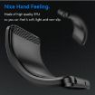 Motorola Edge 50 Black Carbon Fiber Texture TPU Case - 4