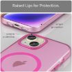 iPhone 16 Plus Frosted Pink MagSafe TPU+PC Full Coverage Case - 5