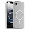 iPhone 16e MagSafe Frosted TPU + PC Full Coverage Case (White) - 1