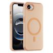 iPhone 16e MagSafe Orange Frosted Translucent Full Coverage Case - 1
