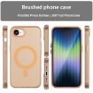 iPhone 16e MagSafe Orange Frosted Translucent Full Coverage Case - 2