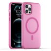 iPhone 12 Pro MagSafe Pink Frosted TPU + PC Full Coverage Case - 1