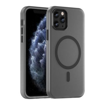 iPhone 11 Pro MagSafe Frosted Black TPU + PC Full Coverage Case - 1