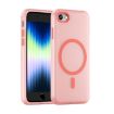 MagSafe Frosted TPU+PC Case for iPhone SE/8 (Red) Full Coverage - 1
