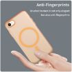 iPhone SE 2022/2020/8 MagSafe Orange Frosted Translucent Case - 4