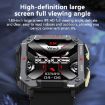 YK01 1.83" Smart Sports Watch, Heart Rate/BP/Oxygen, Green - 5