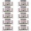 Original Charging Port Connector for Infinix Hot 40i X6528B, 10pcs - 1