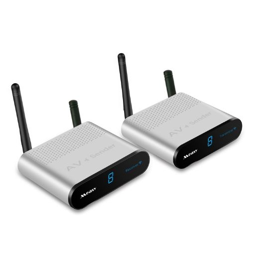 Measy AV230-2 2.4GHz Wireless AV Transmitter + 2 Receivers, 300m Range - 1